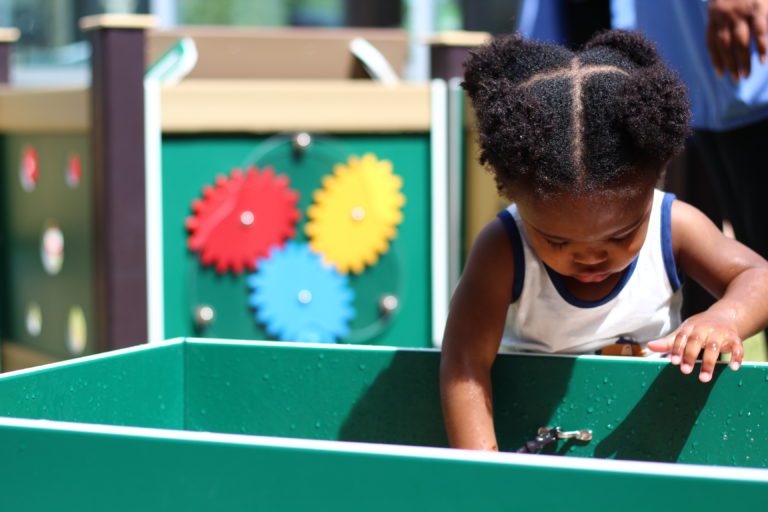 Carole Robertson Center Hosts Ribbon-Cutting Ceremony for New Infant-Toddler Playground Donated to North Lawndale Site by Play Mart