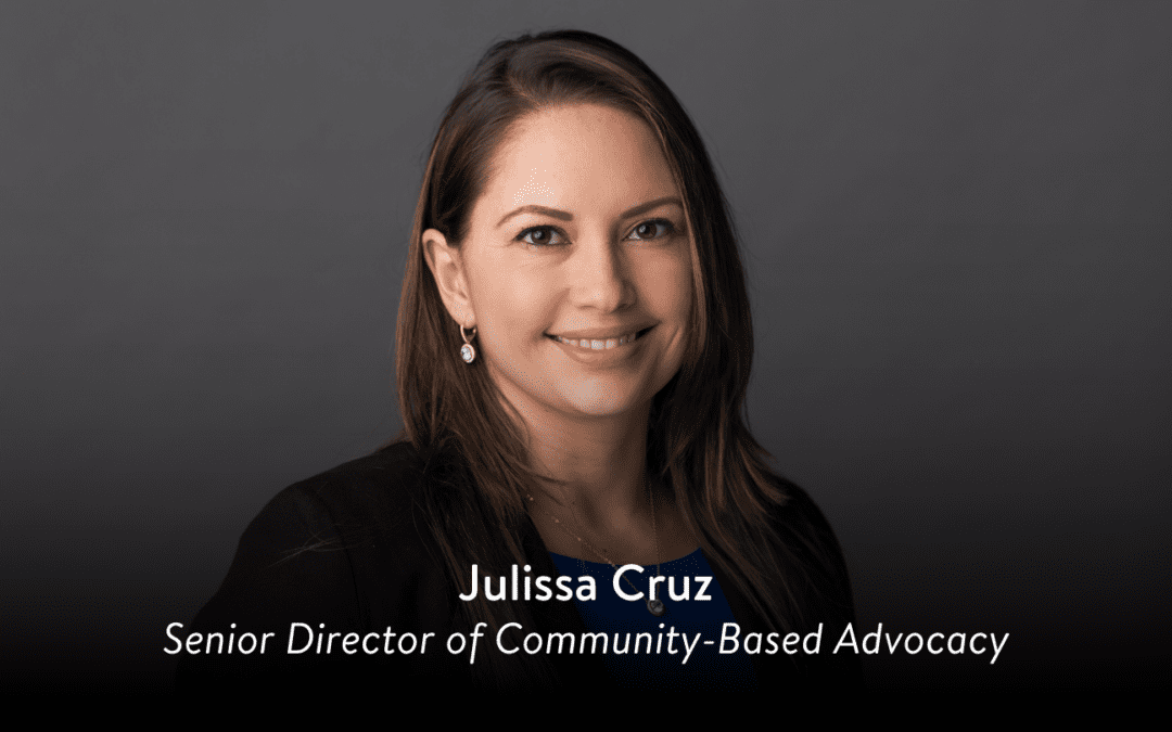 Julissa Cruz, Senior Director of Community-Based Advocacy at the Carole Robertson Center, Joins Erikson Institute’s Barbara Bowman Leadership Fellows Program